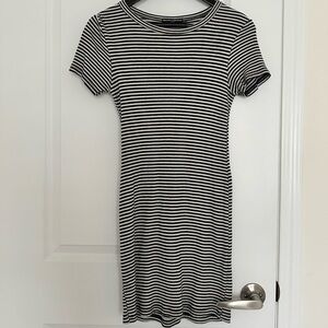 Brandy‎ Melville Black and White Cotton Dress